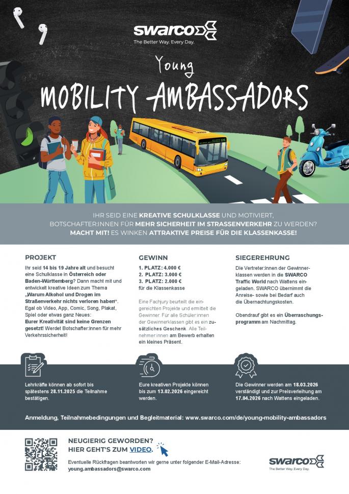 Young Mobility Ambassadors Award 2025