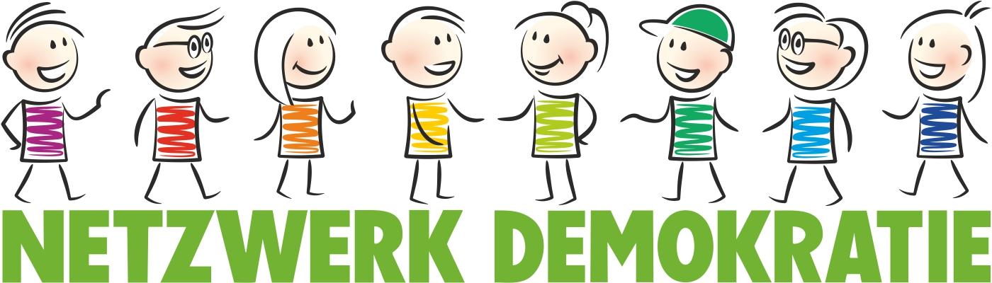 Banner des Netzwerks Demokratie