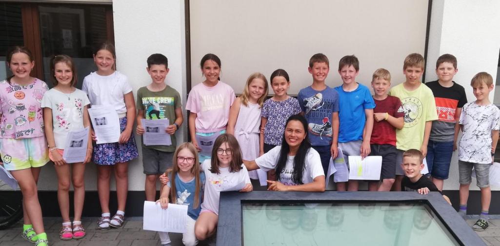 Mittelweerberg 1 Schüler*innen der VS Mittelweerberg beim Vorlesetag 2023