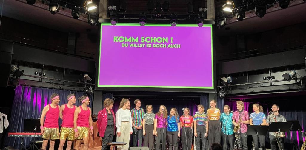 "Komm schon" "Komm schon"